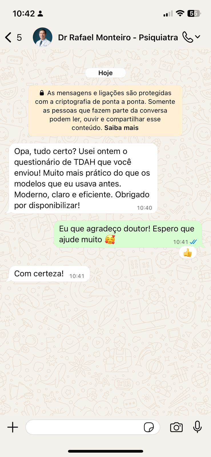 Depoimento profissional 4