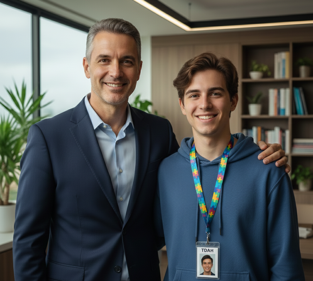 Profissionalismo em triagem TDAH